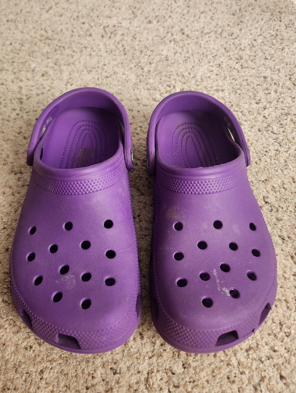Women's Purple Crocs - Picture 2 of 10